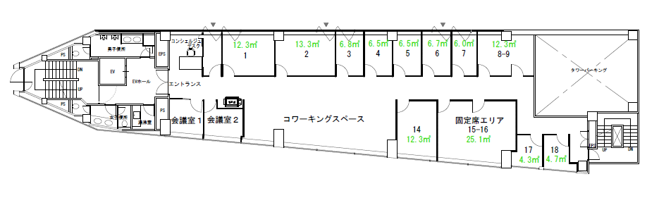 部屋タイプ